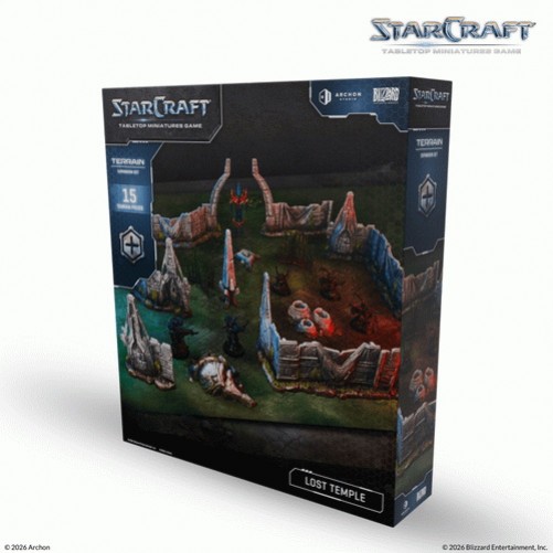 Lost Temple - Terrain Expansion Set - StarCraft The Miniatures Game